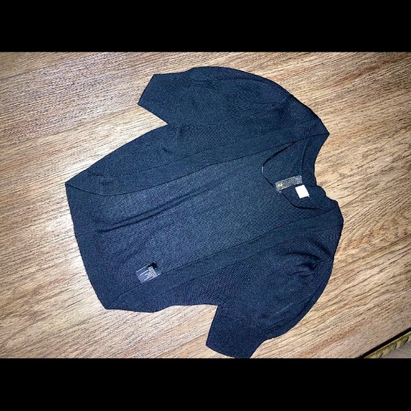 🆕•DIVIDED by H&M Black Cardigan Sweater; Open-front; Short sleeves; NWOT - Picture 9 of 15